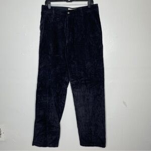 PENMANS BLACK CORDUROY 100% COTTON REGULAR FIT PANTS SZ 34/33